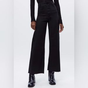 ZARA HIGH-WAISTED SAILOR STRAIGHT JEANS